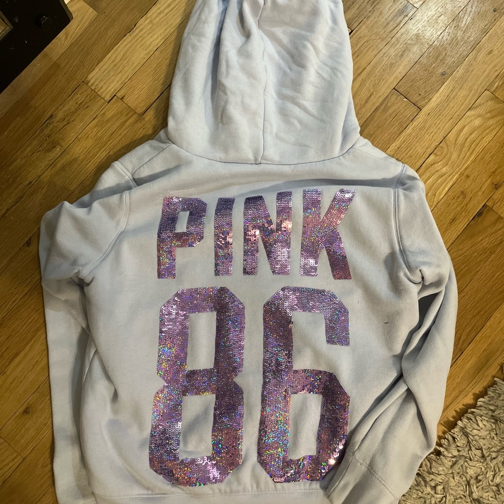 Victoria Secret PINK Zip Up Jacket, size L